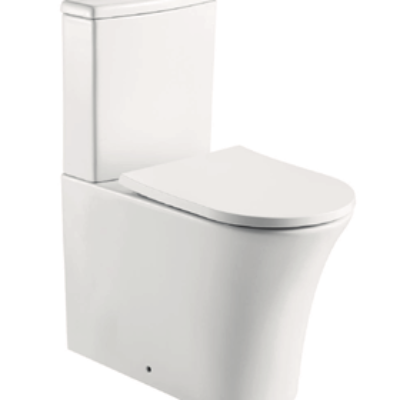 Kameo Close to Wall C/C Rimless WC Pan C/C Cistern with Soft Close Seat