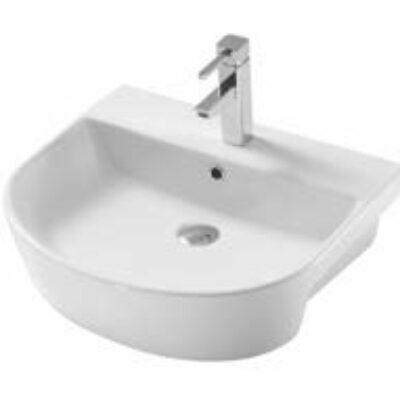 Kameo 560mm 1th Semi Recessed Basin