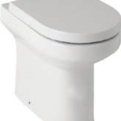 Bijou Comfort Height BTW WC Pan Premium Soft Close Seat