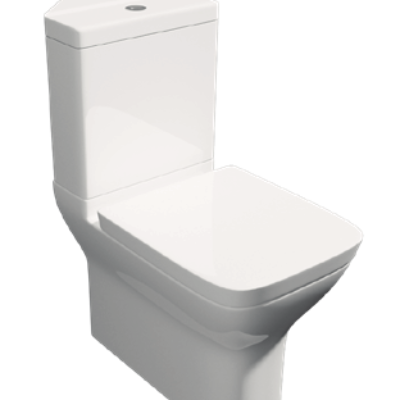 Project Square C/C WC Pan C/C Corner Cistern Soft Close Seat