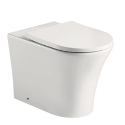 Back to Wall Pans Bijou BTW WC Pan Soft Close Seat