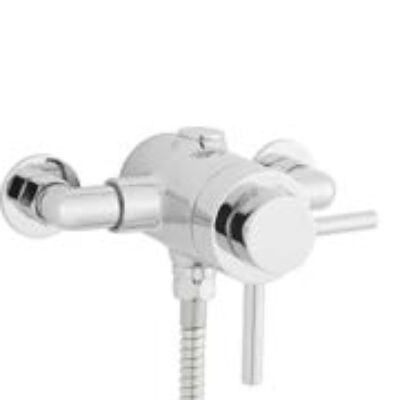 SHOWER VALVES PLAN EXPOSED THERMOSTATIC VALVE