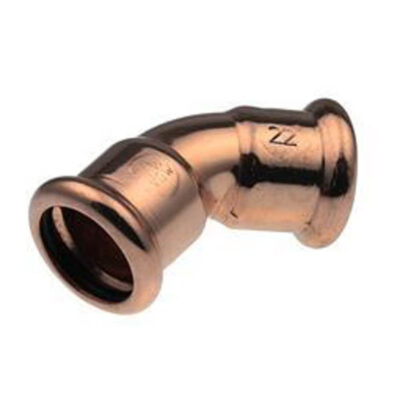 38412 Pegler Xpress S21 45 degree elbow 22mm Copper