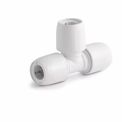 Hep2O equal tee 15mm white