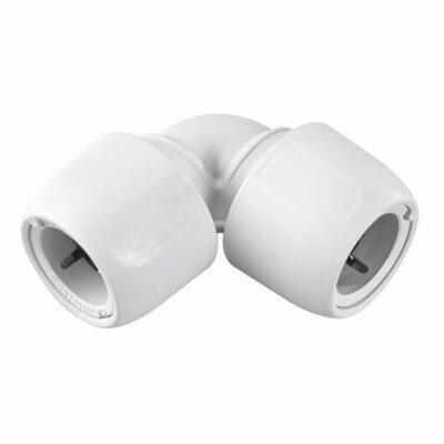 Hep2O elbow 90 22mm white