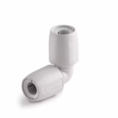 Hep2O elbow 90 10mm white