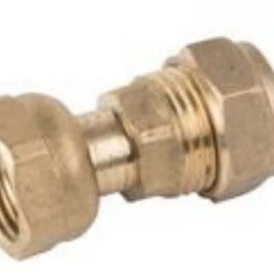 15mm x 3/4″ Comp Straight Tap Connector