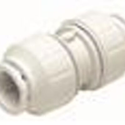 10mm Speed fit Coupler White