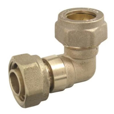 15mm x 1/2″ Comp Bent Tap Connector