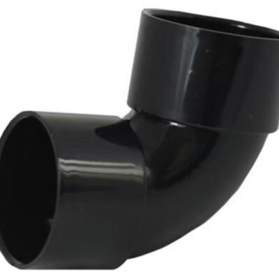 WASTE SOLVENT WELD 40mm 90 DEGREE SWEPT BEND BLACK