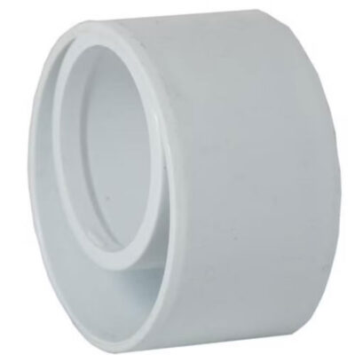 WASTE SOLVENT WELD 40MM X 32MM REDUCER WHITE