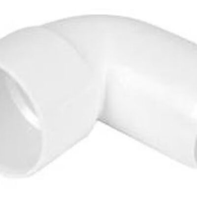 WASTE SOLVENT WELD 32MM 90 DEGREE SPIGOT BEND WHITE