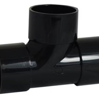 WASTE SOLVENT WELD 32mm 90 DEGREE TEE BLACK