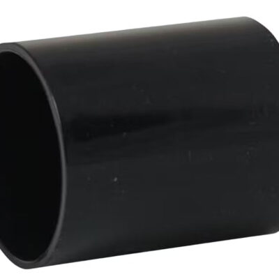 WASTE SOLVENT WELD 50mm COUPLING BLACK