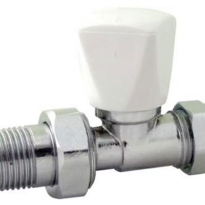 RADIATOR VALVE STRAIGHT 3/4 UNION