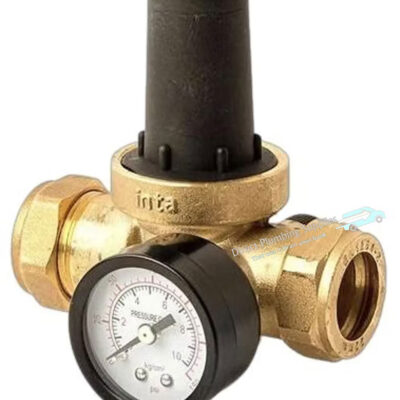 Inta Pressure Reducing Valve 22mm With Gauge Including 15mm Reducing Set