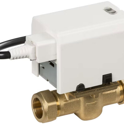 ESI 2 port zone valve with neon light 22mm