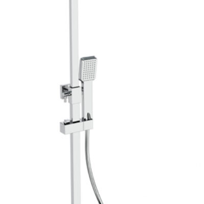 Showering Pure Option 5 Thermostatic Shower With Overhead Drencher And Sliding Handset