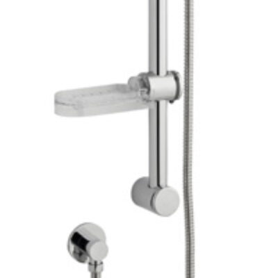 Showering Logik Option 1 Thermostatic Shower With Slide Rail Kit