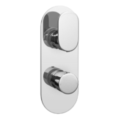 Showering Shower Valves Logik Concealed Thermostatic Valve & Diverter