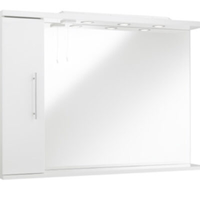 Furniture & Mirrors Encore Mirror With Side Cabinet & Lights Height 750mm