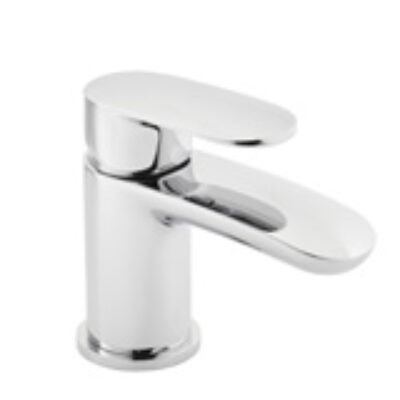 Brassware Verve Mini Mono Basin Mixer With Click Waste