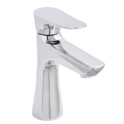 Brassware Focus Mono Basin Mixer With Click Waste