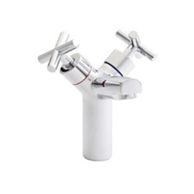 Brassware Times Branch Mono Basin Mixer With Click Waste