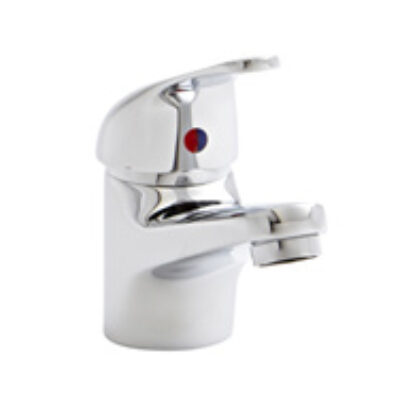 Brassware Koral Mono Basin Mixer With Click Waste